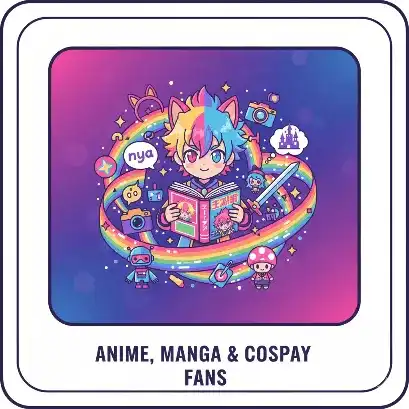 Anime, Manga & Cosplay Fan Groups